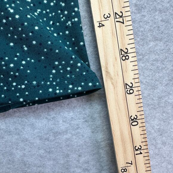 LulaRoe Polka Dot A-Line Maxi Skirt WMN XL Green White Black Pull On Lightweight - Picture 8 of 8